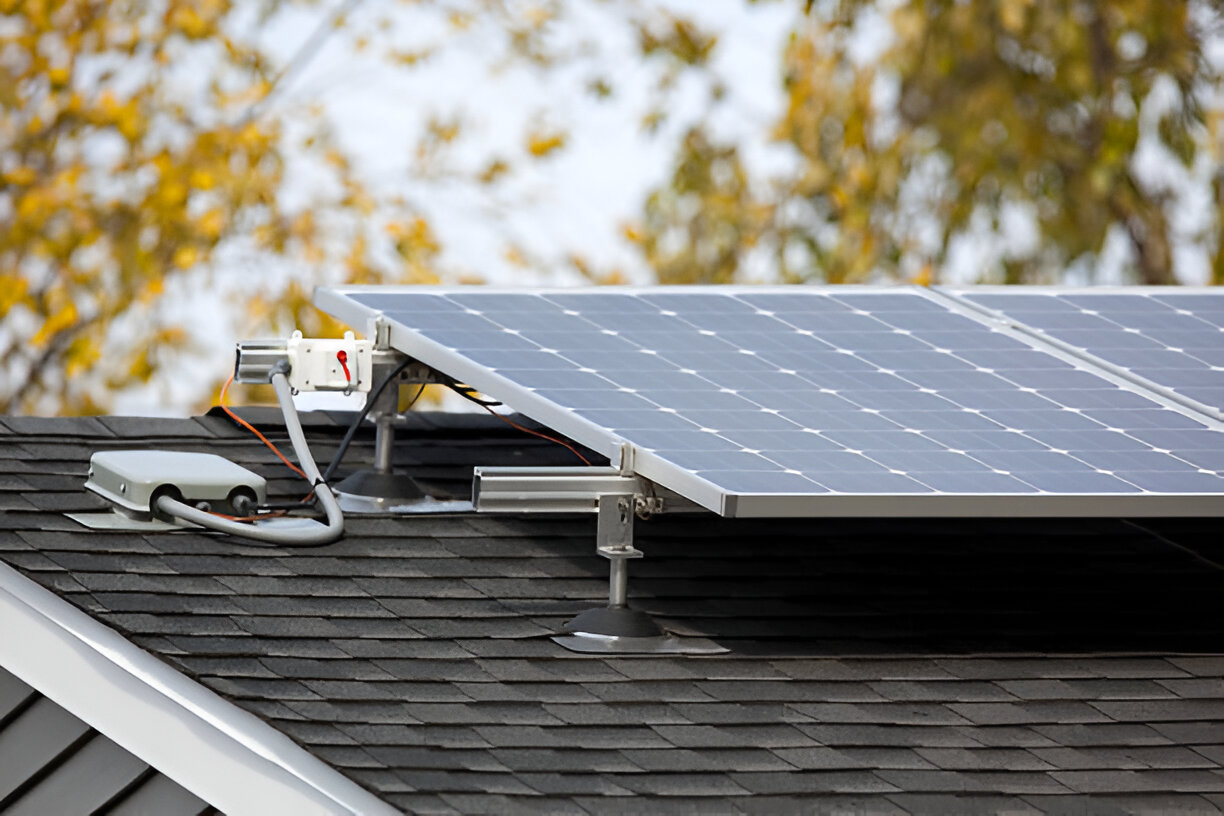 Hybrid solar inverter
